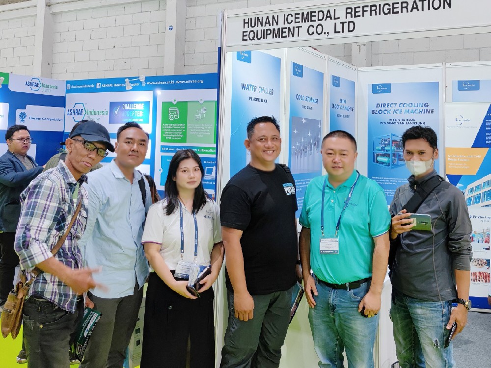 未来可期——喜乐在线制冷参加2023印尼最大暖通制冷展！